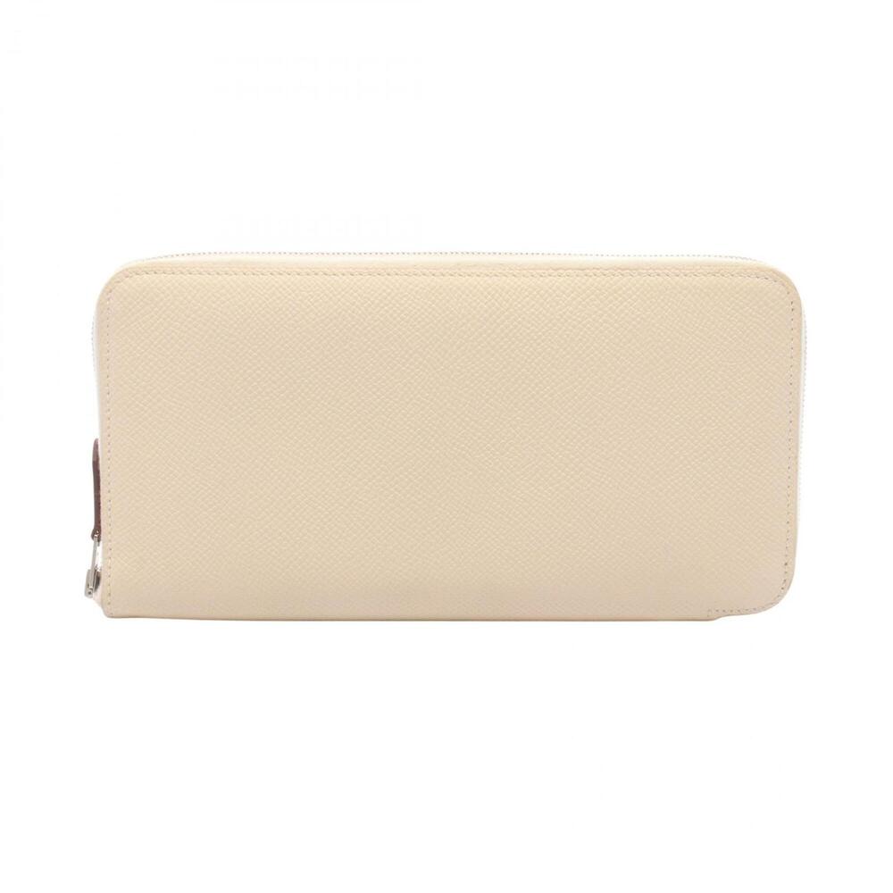 Hermes Azap Long Silk In Round Wallet, Leather, Calfskin (Cowhide), Veau Epso...